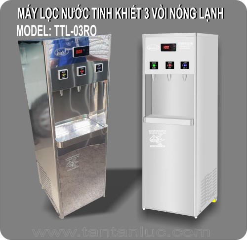 Máy lọc nước nóng lạnh 3 vòi TTL-03RO - Máy Lọc Nước Tân Tấn Lực - Công Ty TNHH Thương Mại Dịch Vụ Kỹ Thuật Tân Tấn Lực